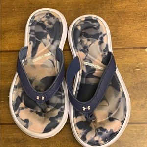 Under Armour flip flops